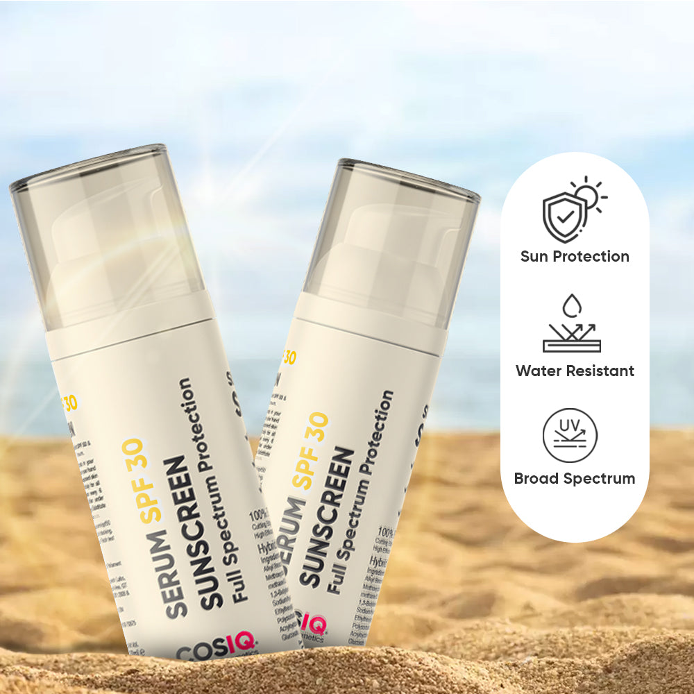 Cos-IQ Daily Use Sunscreen Serum SPF 30 PA++++ | Grocsy