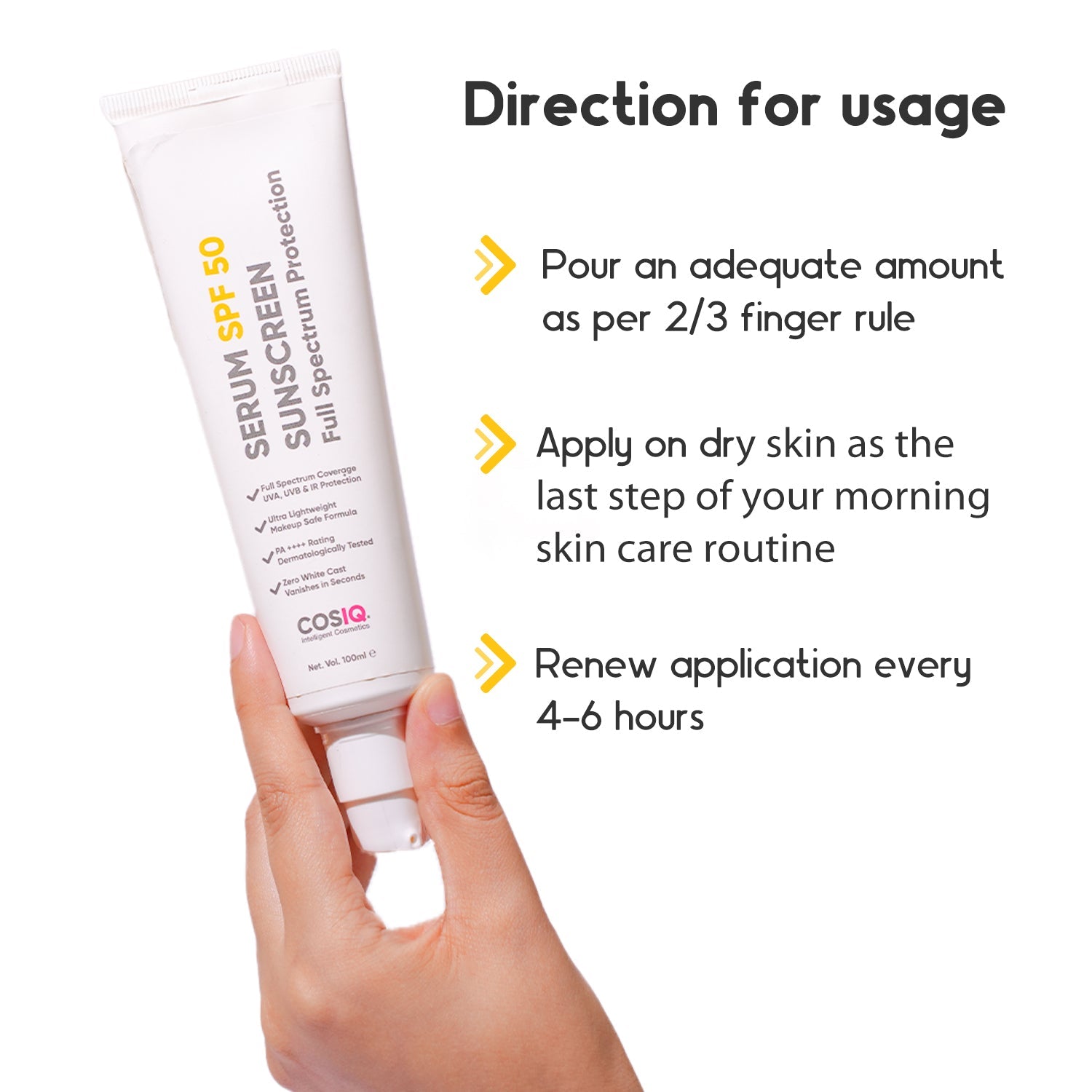 Cos-IQ Outdoor Sunscreen Serum SPF 50 PA++++ | Grocsy