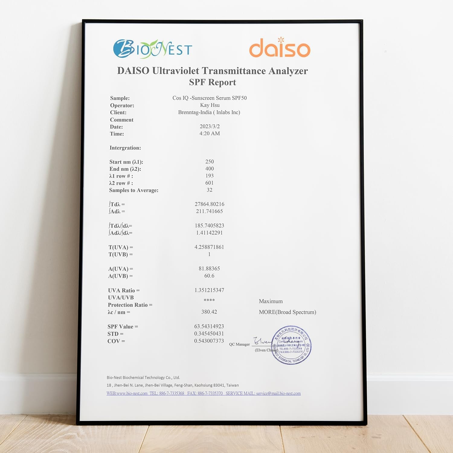 Cos-IQ Outdoor Sunscreen Serum SPF 50 PA++++ | Grocsy