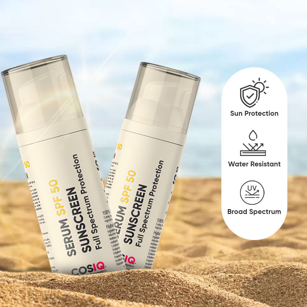 Cos-IQ Outdoor Sunscreen Serum SPF 50 PA++++ | Grocsy