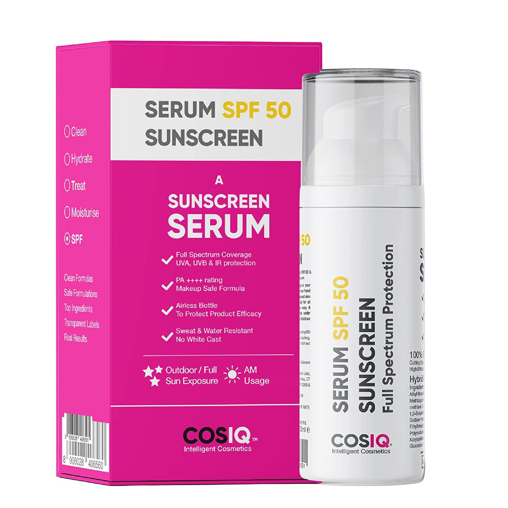 Cos-IQ Outdoor Sunscreen Serum SPF 50 PA++++ | Grocsy