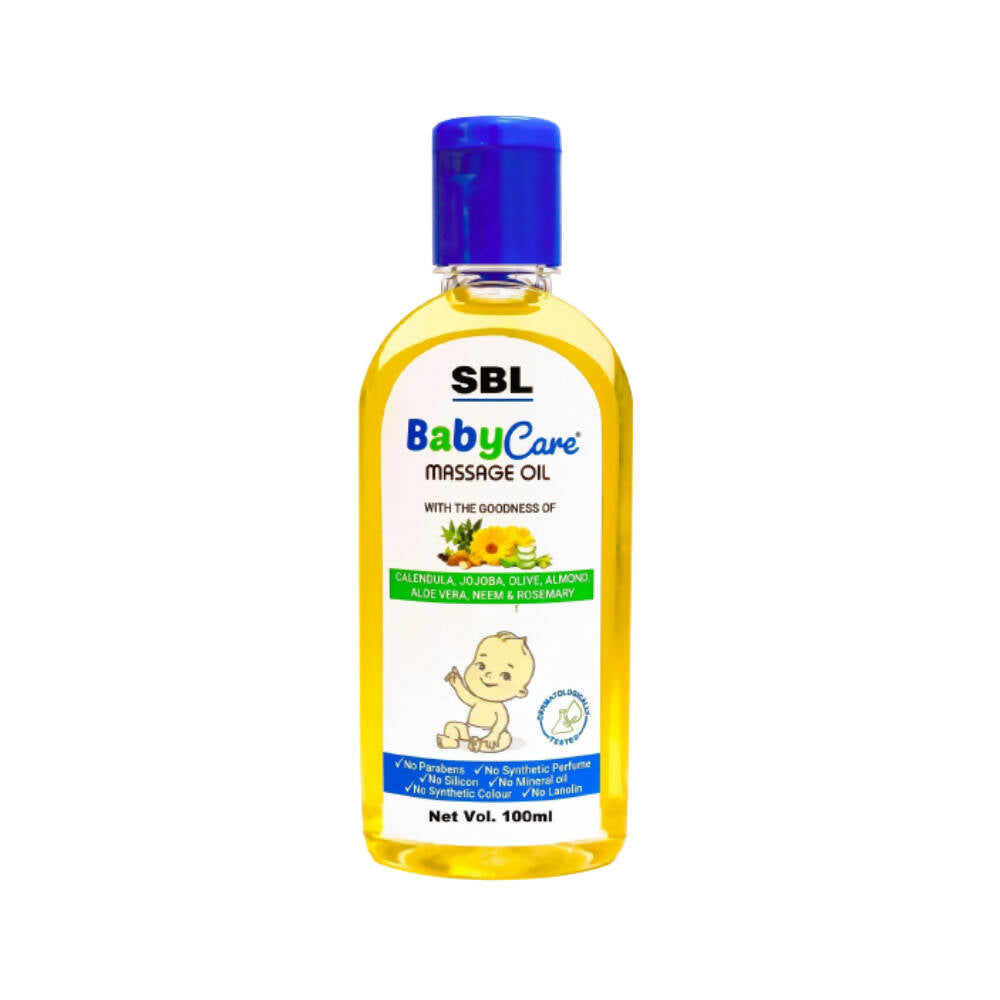 SBL Homeopathy Baby Care Massage Oil | Grocsy