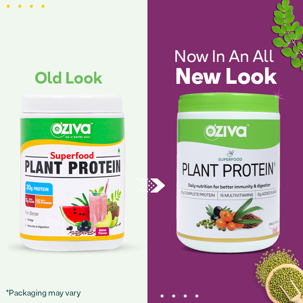 OZiva Superfood Plant Protein | Grocsy