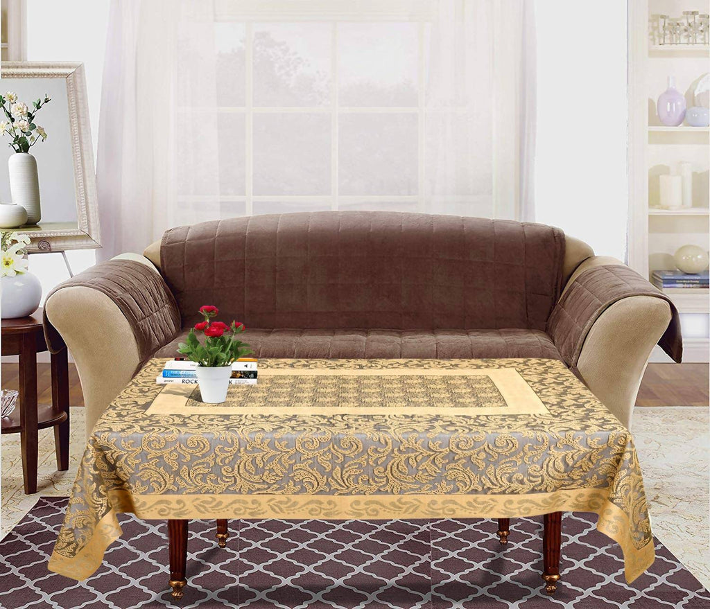 Kuber Industries 4 Seater Center Table Cover | Grocsy