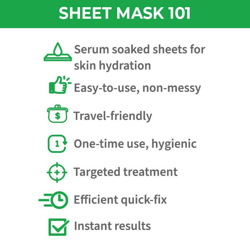 Nykaa Skin Secrets Exotic Indulgence Avocado + Moringa Sheet Mask For Nourished & Hydrated Skin | Grocsy