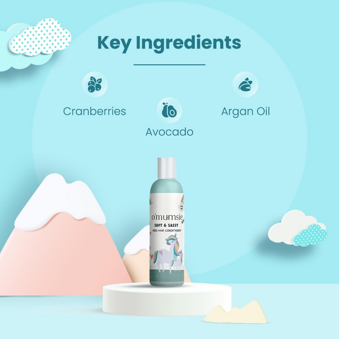 O'Mumsie Soft & Sassy Kids Hair Conditioner | Grocsy