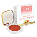 TAC - The Ayurveda Co. Peach Nude Lip, Cheek & Eye Tint | Grocsy