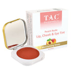 TAC - The Ayurveda Co. Peach Nude Lip, Cheek & Eye Tint | Grocsy