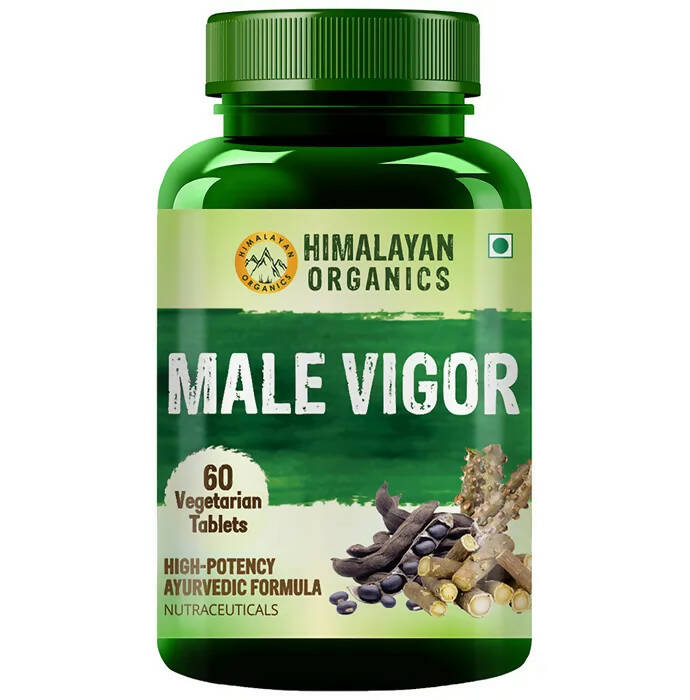 Himalayan Organics Male Vigor Vegetarian Tablets | Grocsy