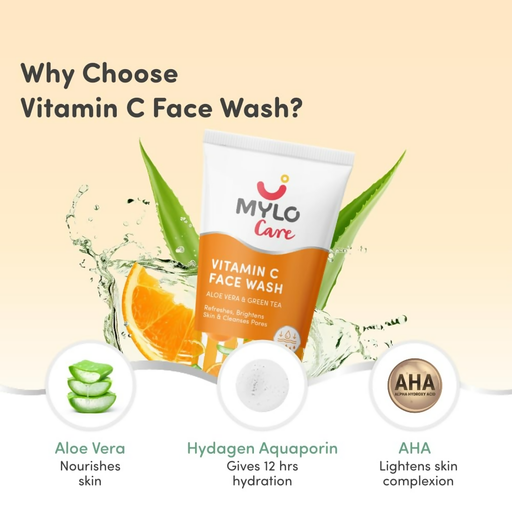 Mylo Care Vitamin C Facial Kit | Grocsy