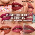 Maybelline New York Super Stay Matte Ink Liquid Lipstick - Renegade | Grocsy