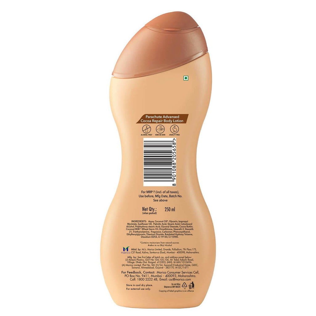 Parachute Advansed Cocoa Repair Body Lotion | Grocsy