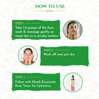Khadi Essentials Herbal Neem Face Wash | Grocsy