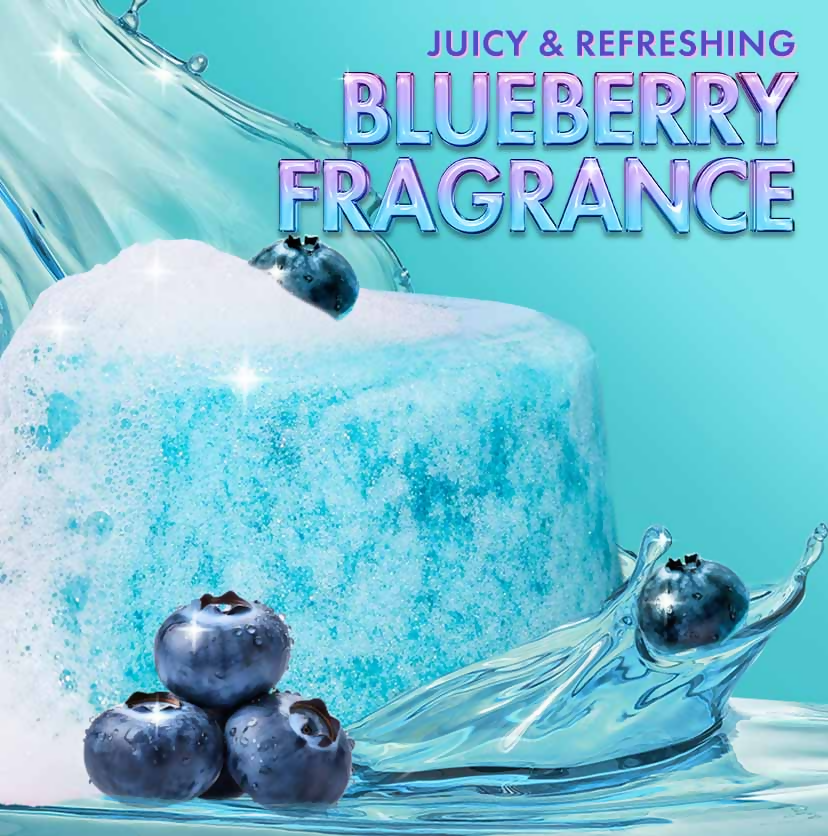 mCaffeine Blueberry Bounce Shower Marshmallow Shower jelly | Grocsy