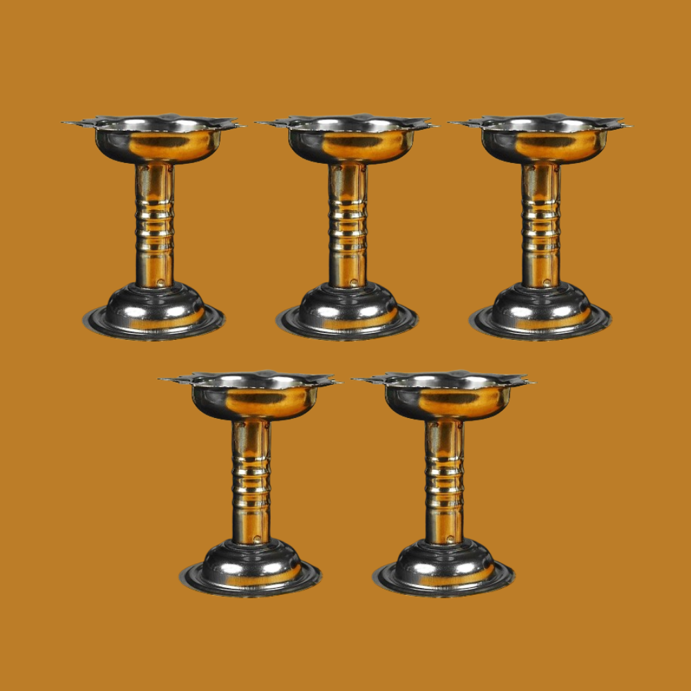 Sri Rudra Steel Diya Big (SR 01523) | Grocsy