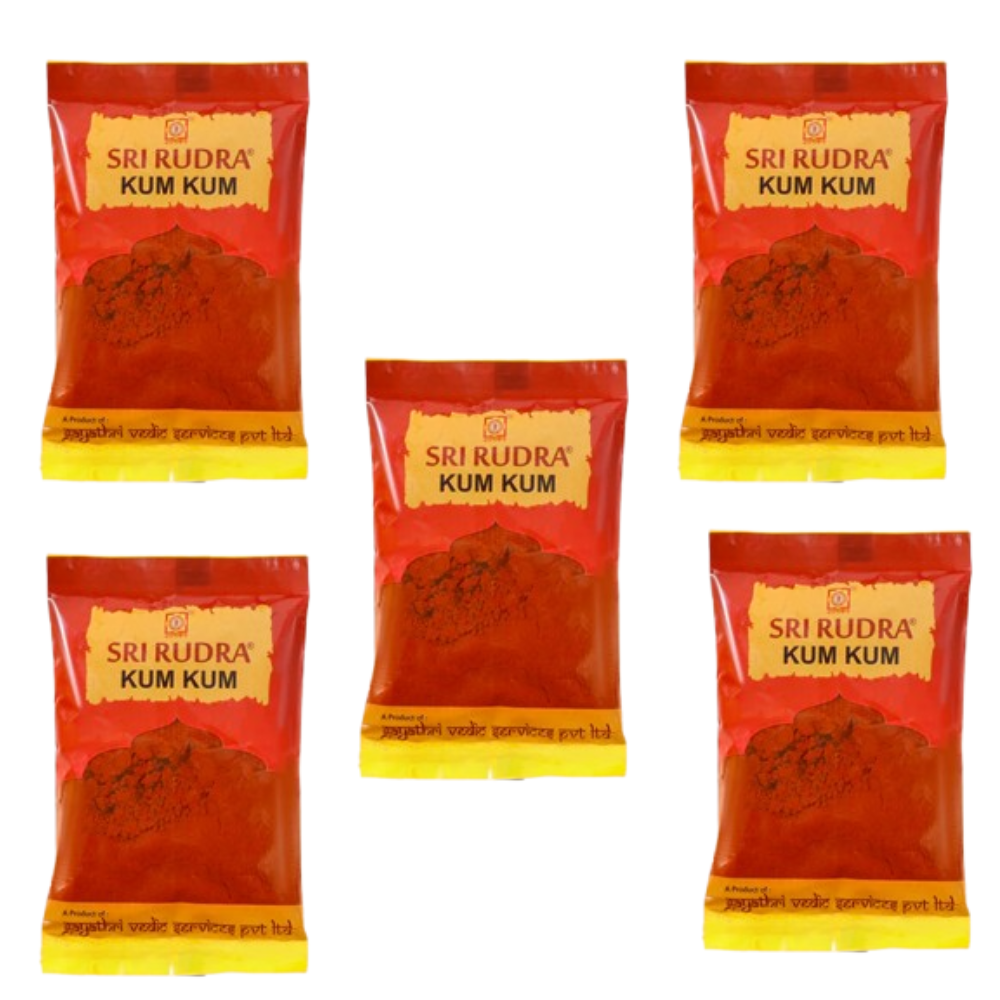 Sri Rudra Kumkum - Red Color | Grocsy