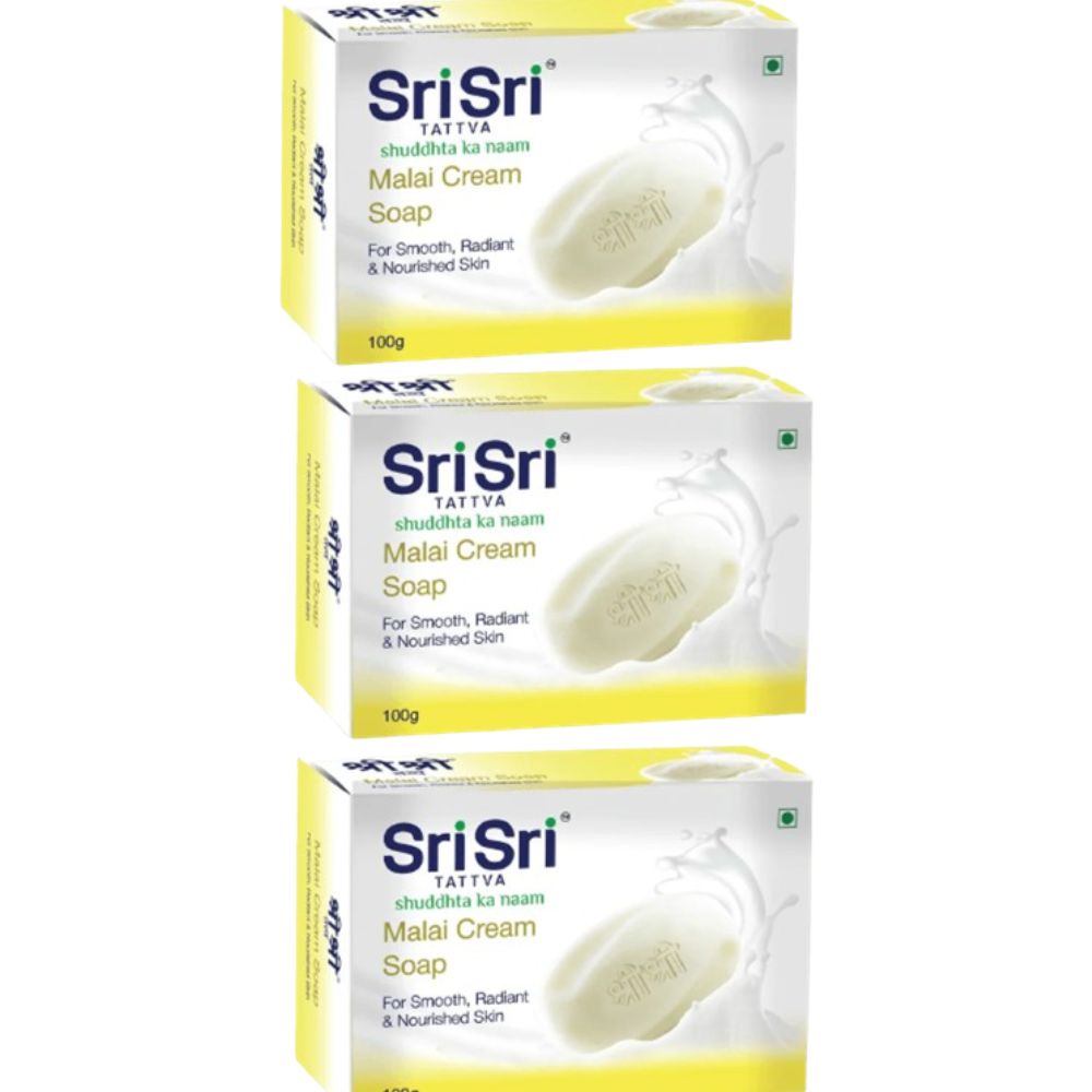 Sri Sri Tattva Malai Cream Soap - 100gm | Grocsy