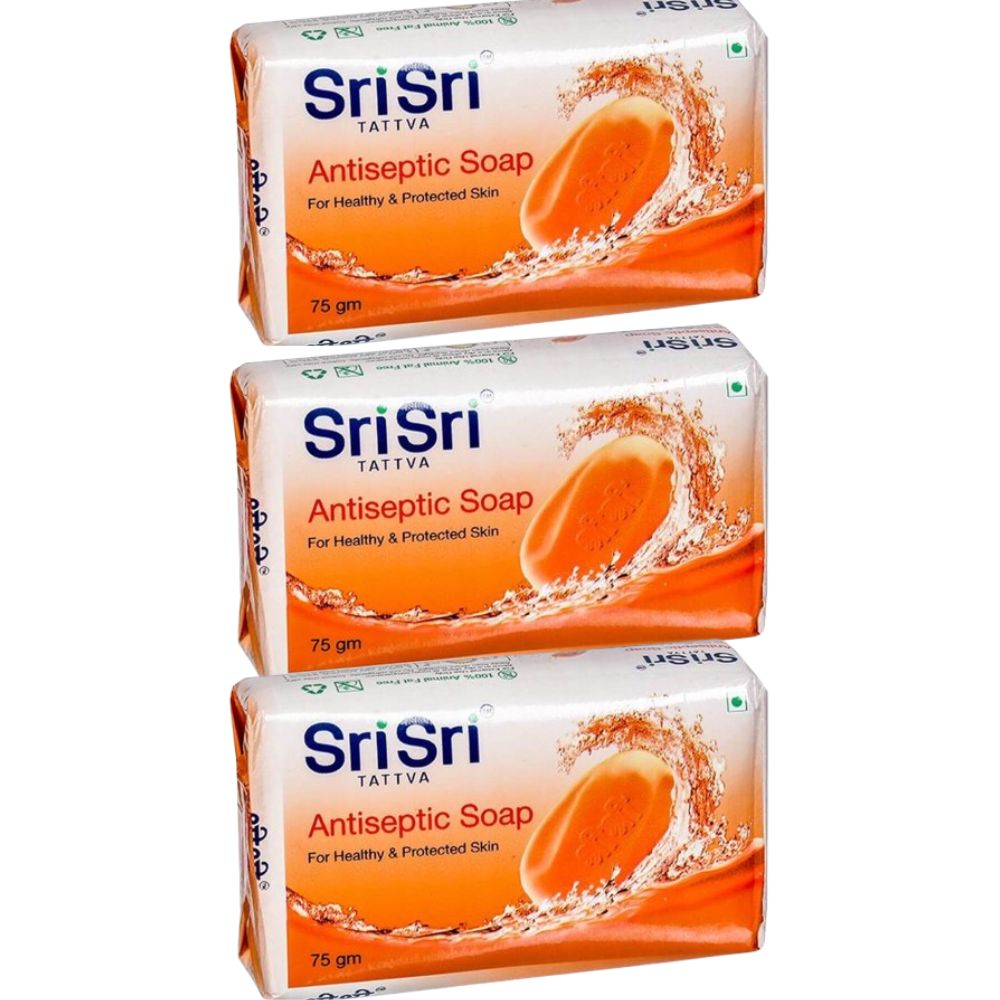 Sri Sri Tattva Antiseptic Soap - 75gm | Grocsy