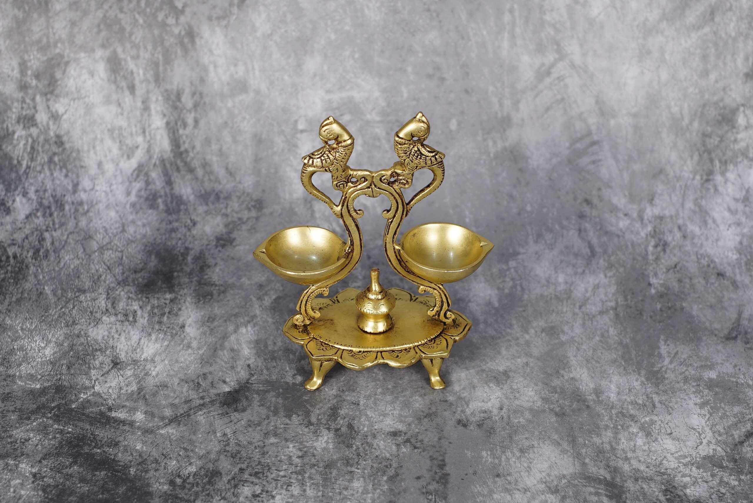 Sri Rudra Double Diyas – SR 02324 | Grocsy
