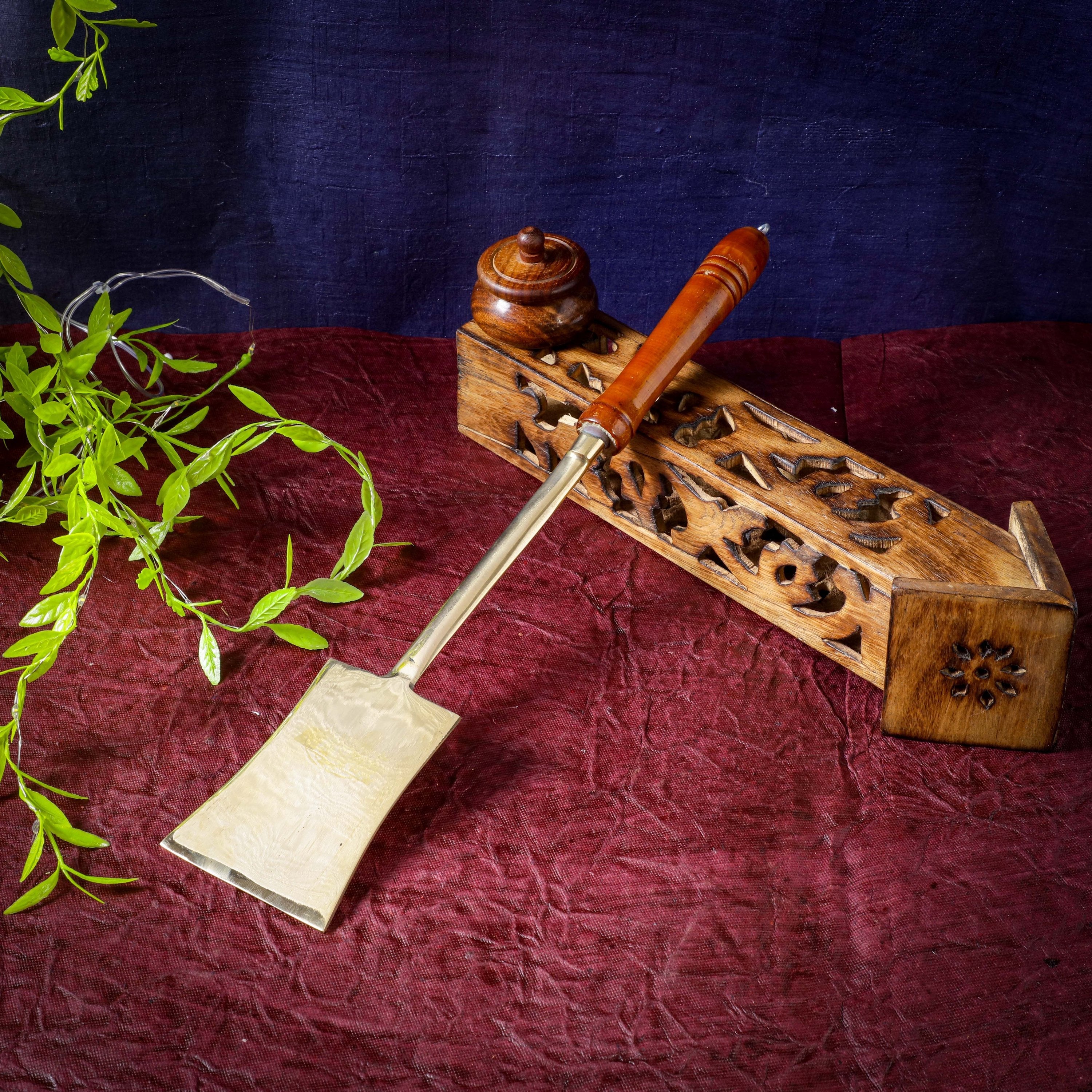 Sri Rudra Serving Spoon Big (SR 02986) | Grocsy