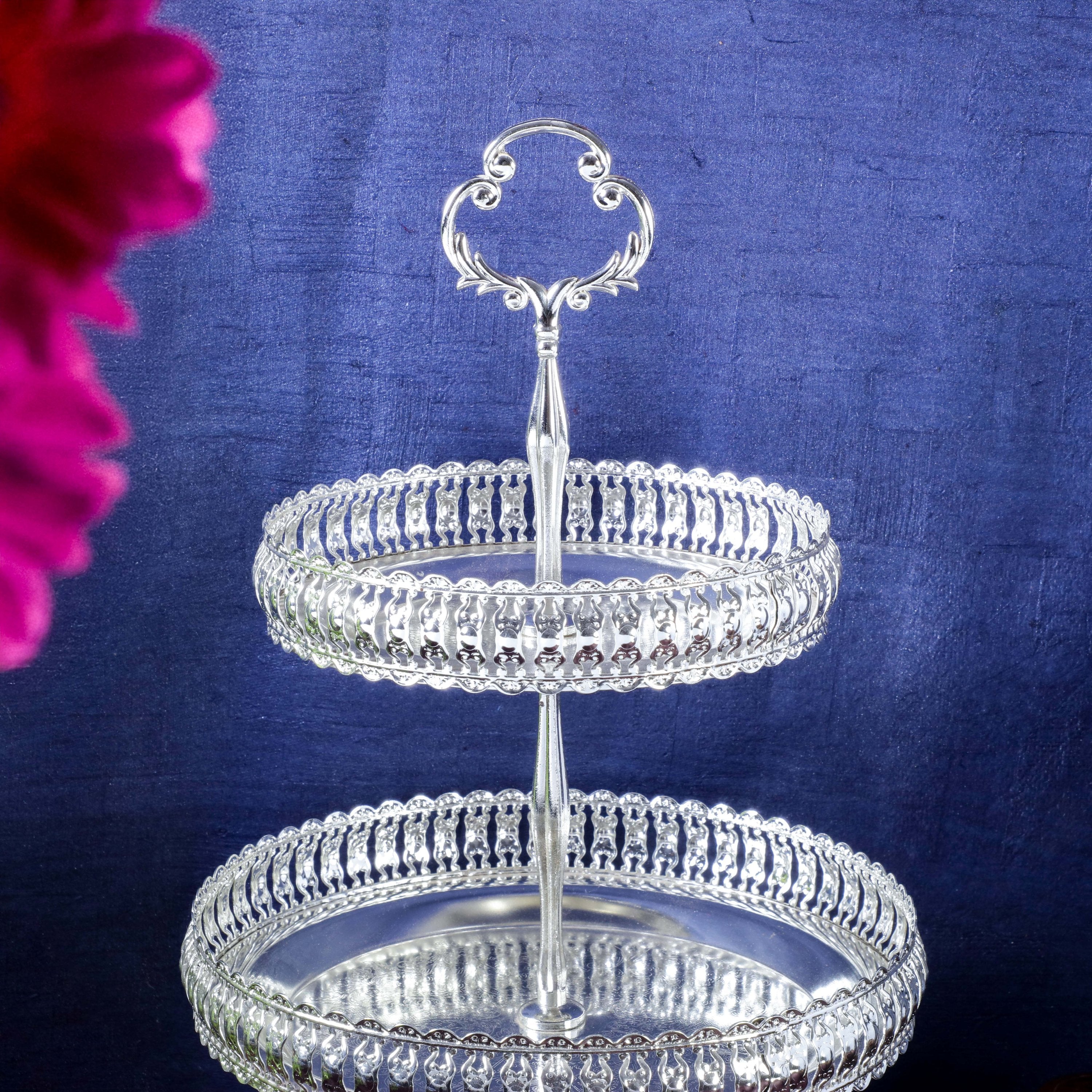 Sri Rudra Silver Tray (SR 00087) | Grocsy
