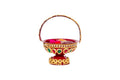 Sri Rudra Decorative Kumkum Haldi Pooja Basket – Small | Grocsy