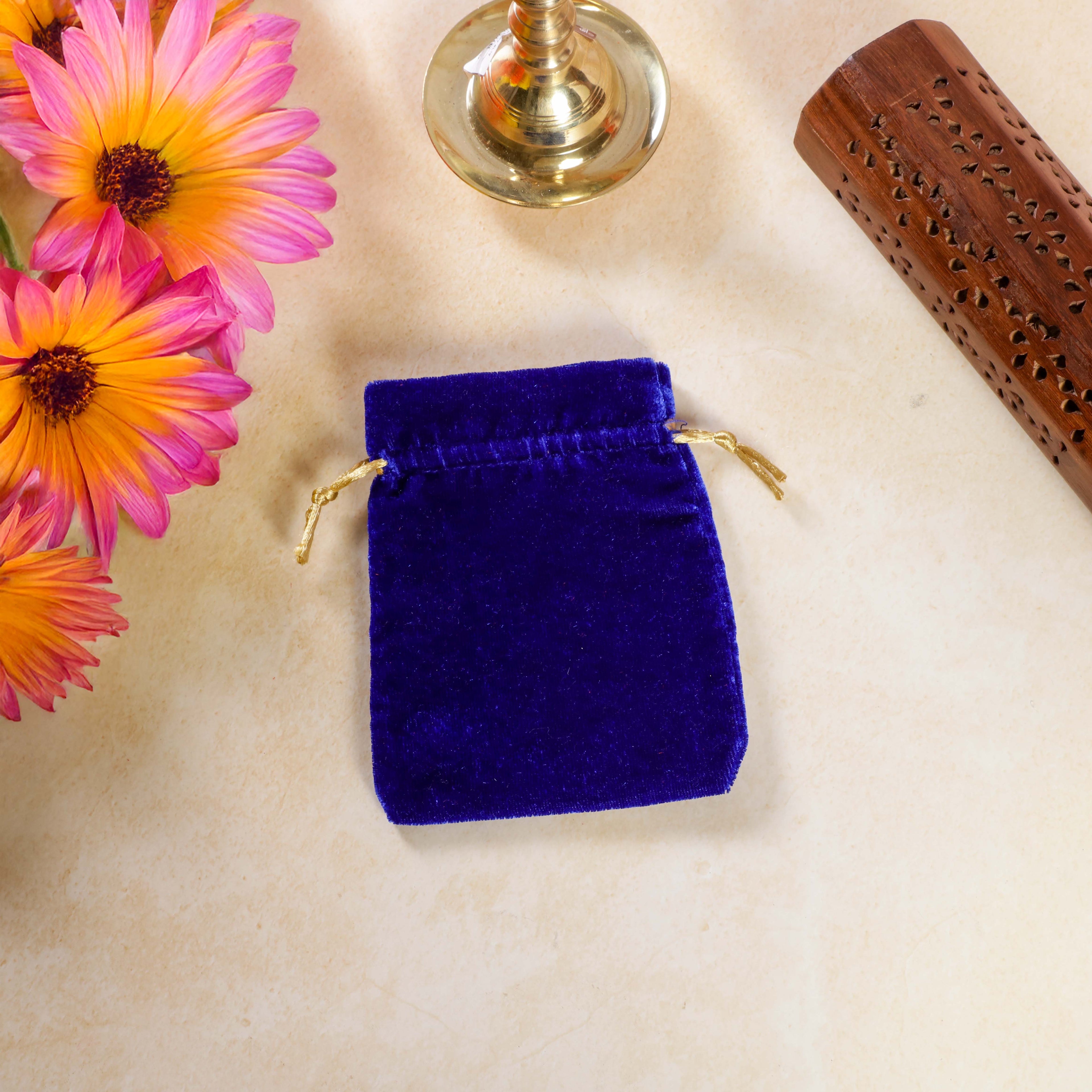 Sri Rudra Velvet Pouch SR 02702 | Grocsy