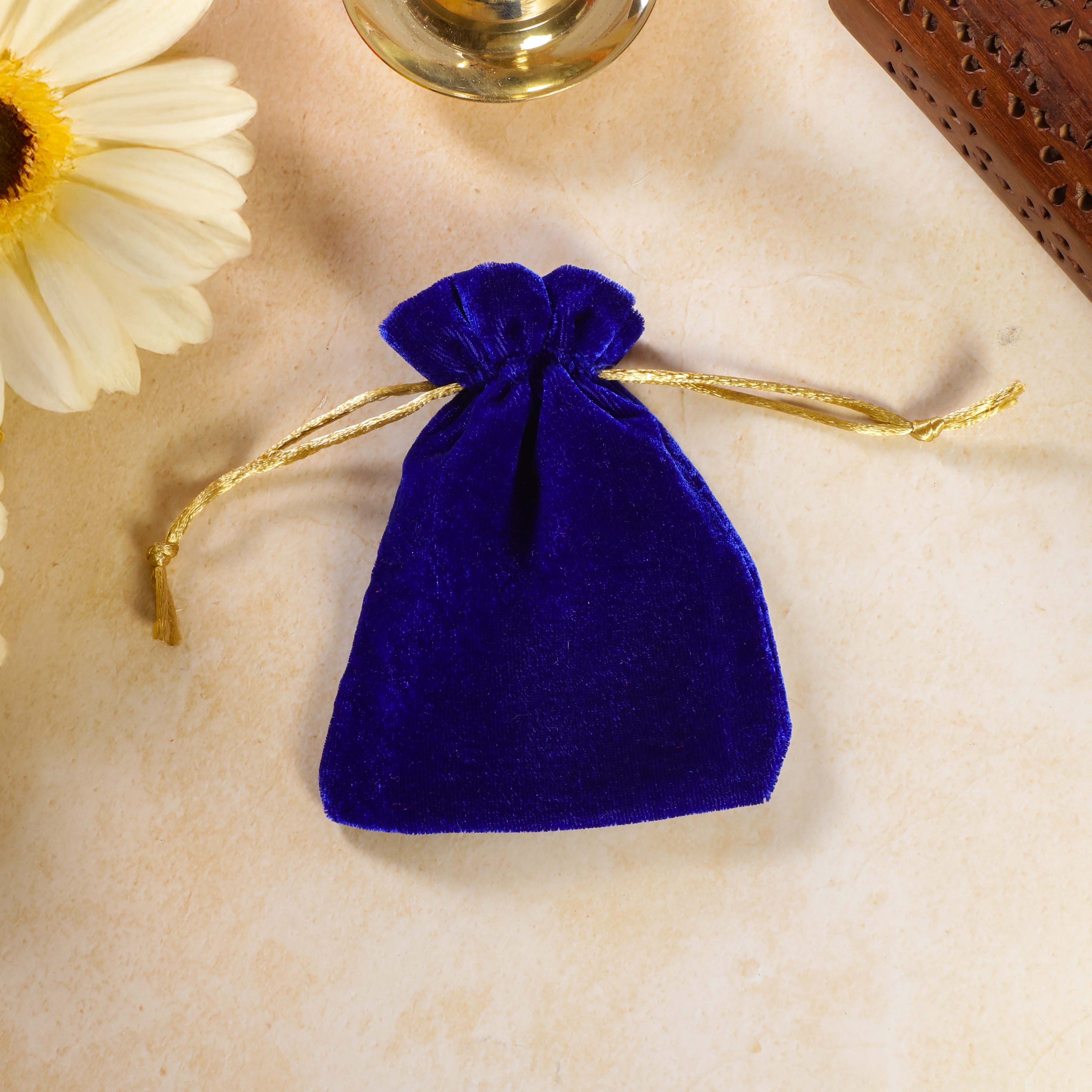 Sri Rudra Velvet Pouch SR 02702 | Grocsy