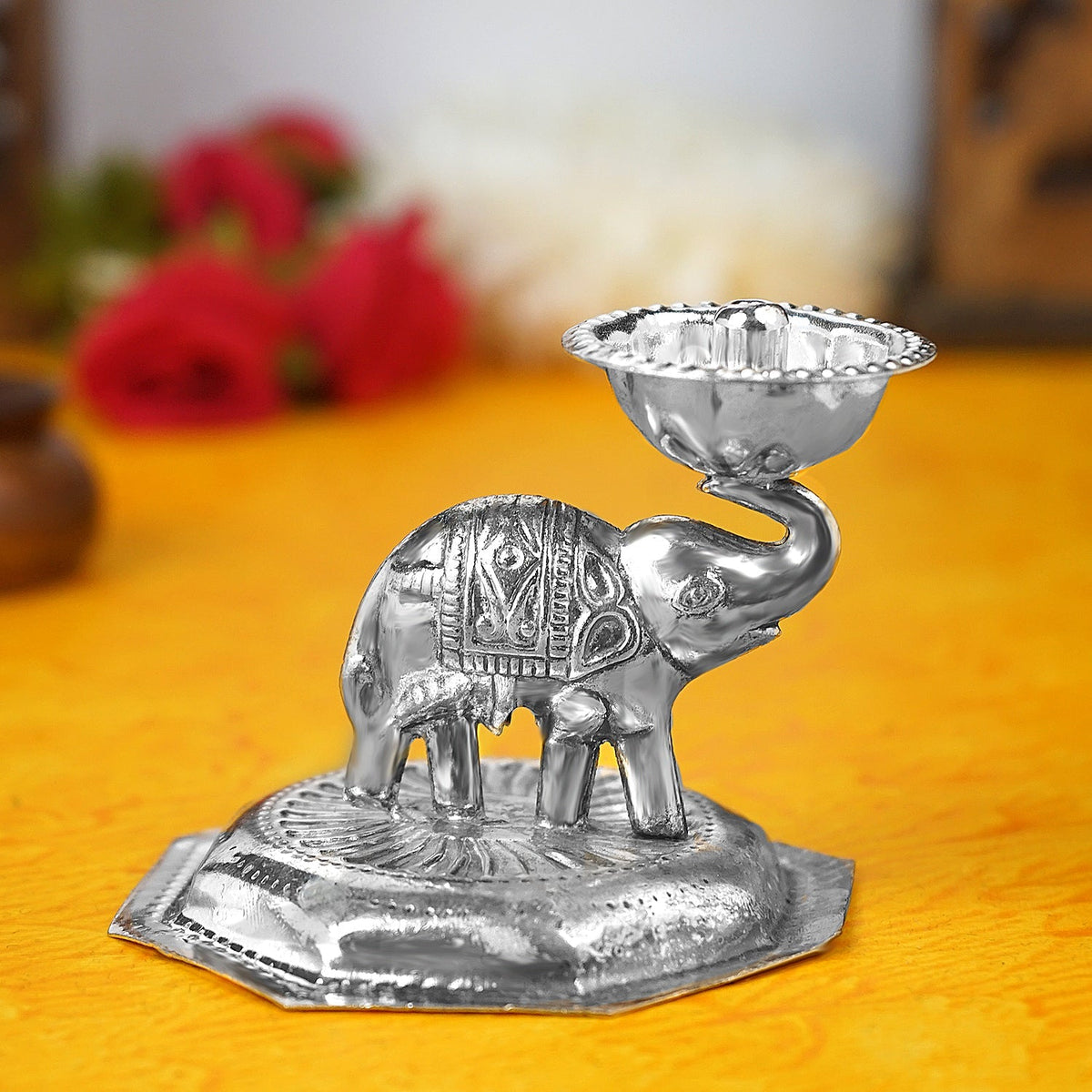 Sri Rudra GM plate Elephant (SR 00070) | Grocsy