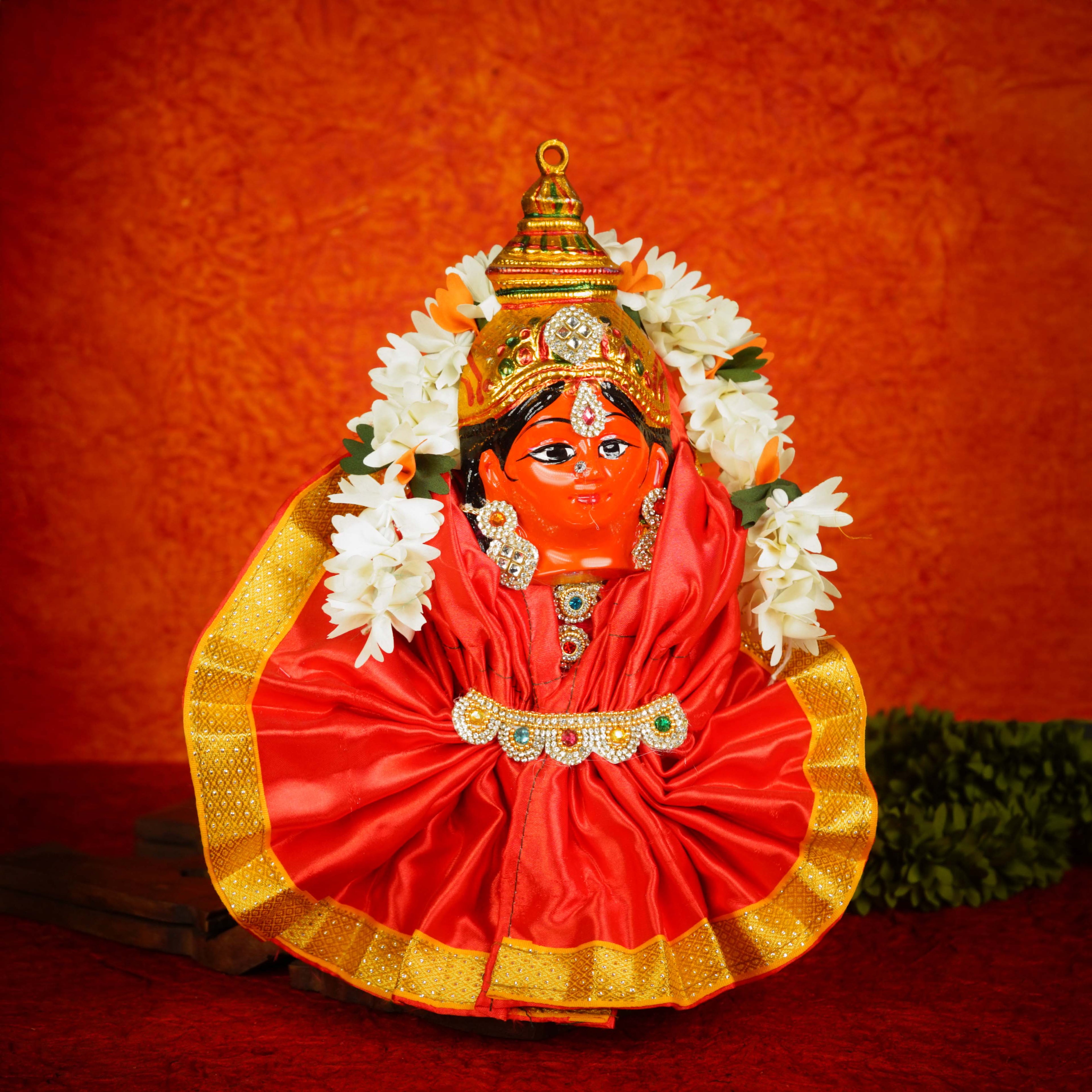 Sri Rudra Decorative Ammavari Dolls (SR 03162) | Grocsy