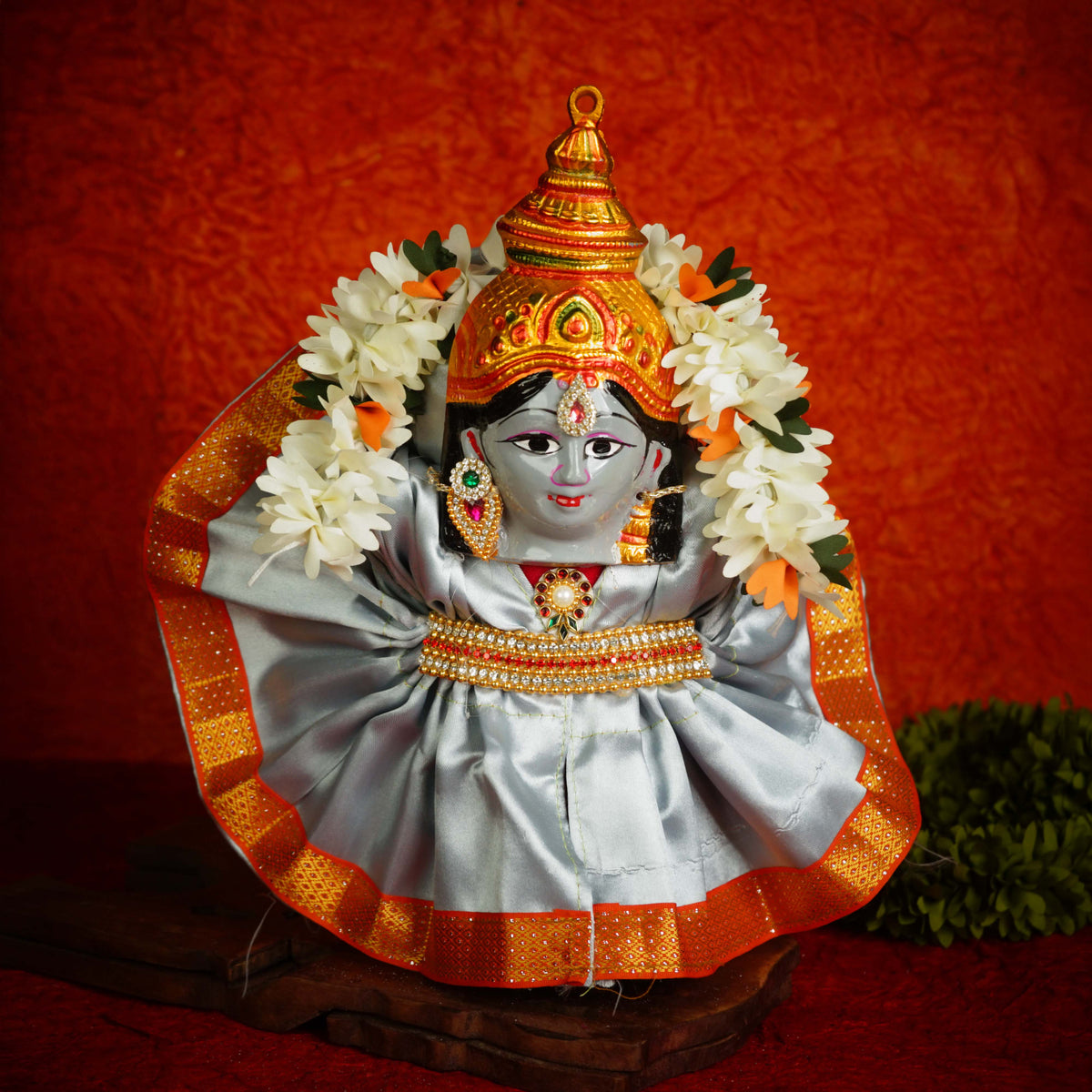 Sri Rudra Decorative Ammavari Dolls (SR 03162) | Grocsy
