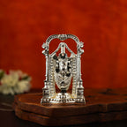 Sri Rudra Arch Balaji Small 3 Inch Silver Plated SR03175 | Grocsy