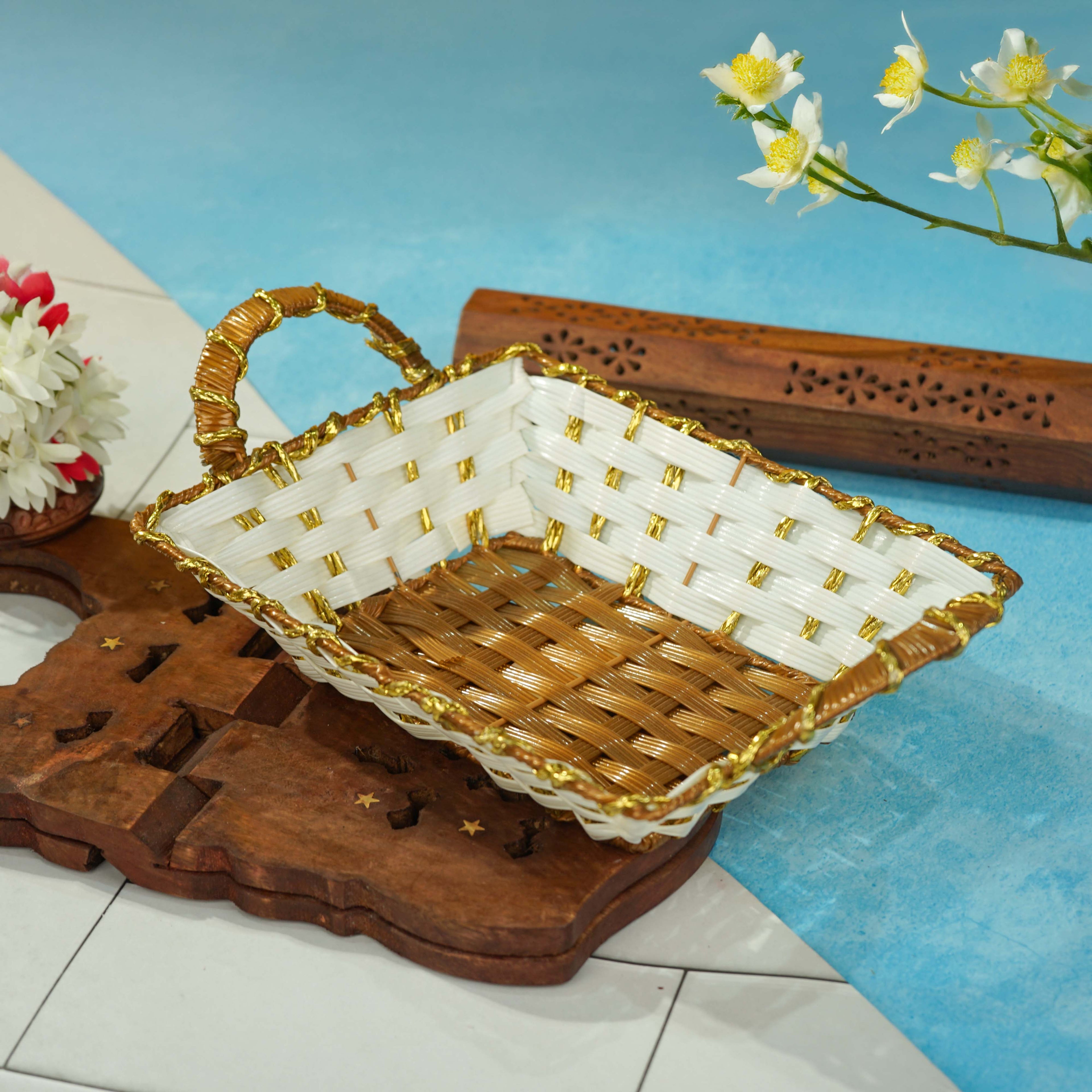 Sri Rudra Decorative Basket (SR 03063) | Grocsy