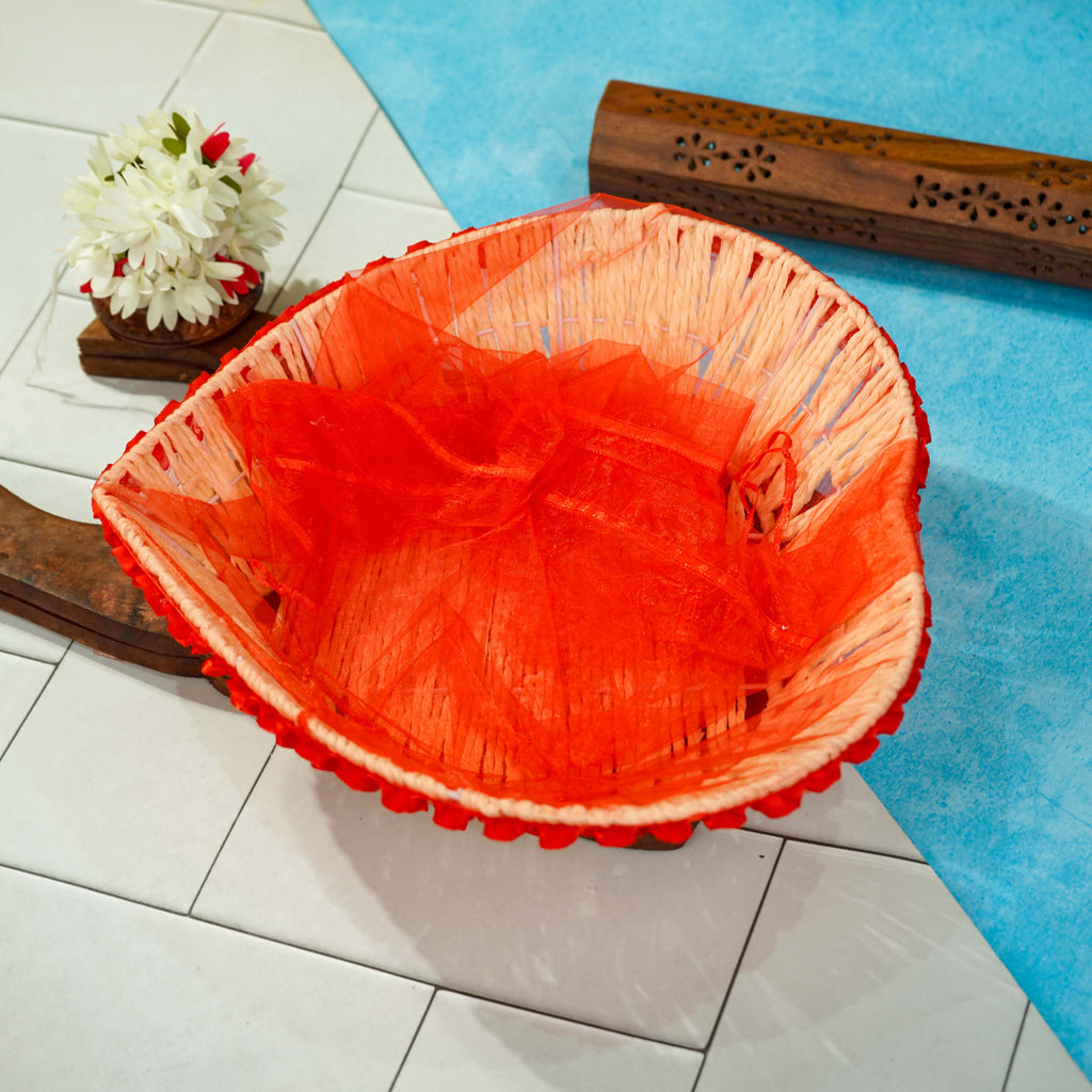 Sri Rudra Decorative Basket SR 03074 | Grocsy
