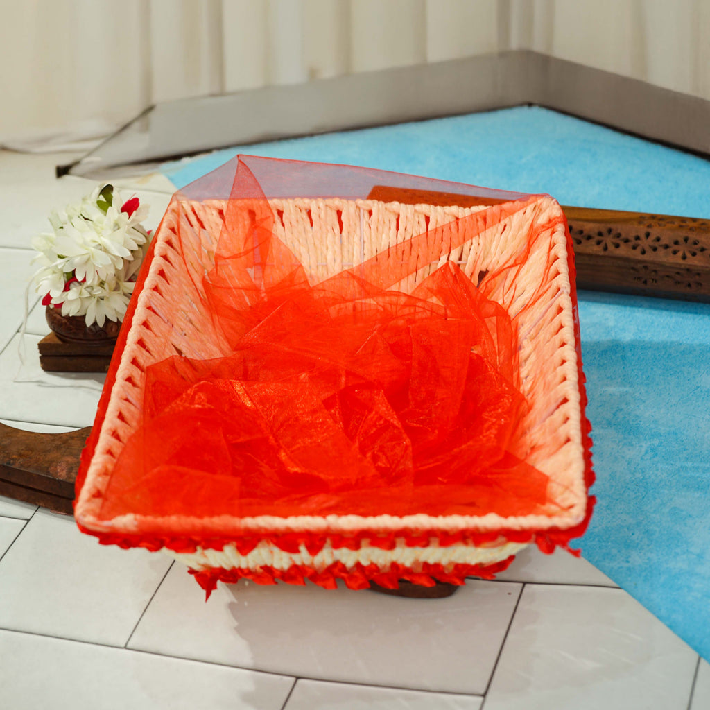Sri Rudra Decorative Basket (SR 03082) | Grocsy