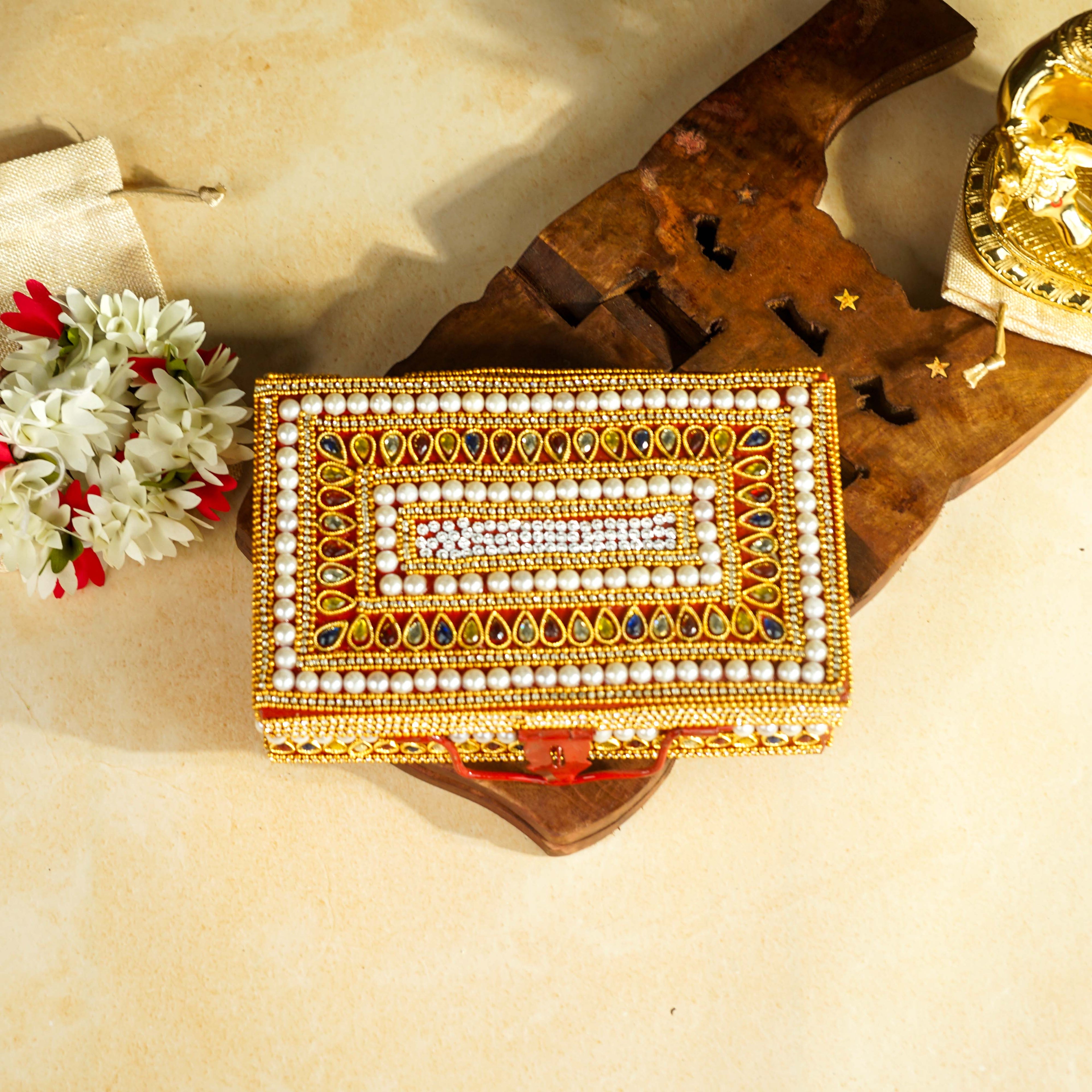 Sri Rudra Decorative Jewellery Box Mid (EAN 8906101494323) | Grocsy