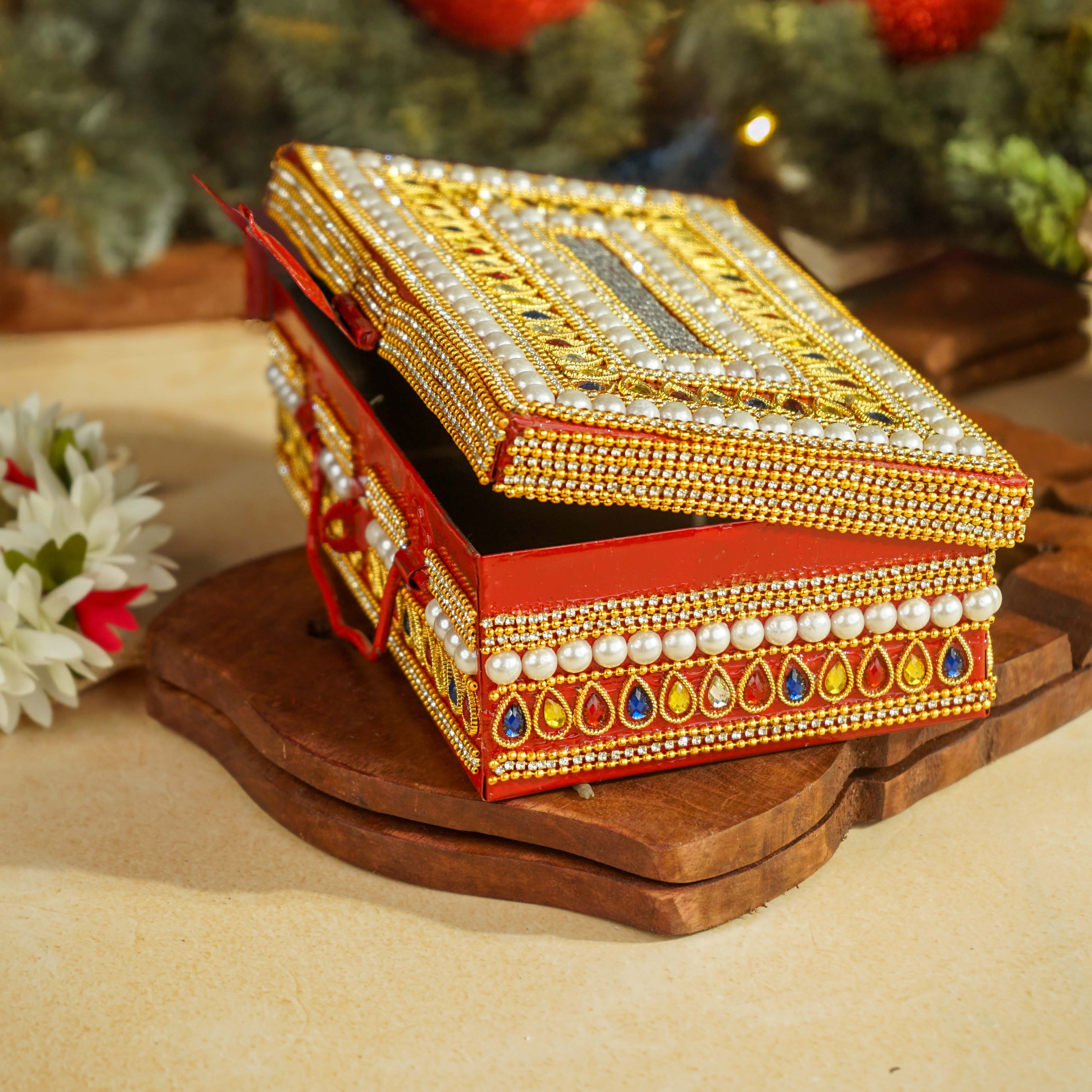 Sri Rudra Decorative Jewellery Box Mid (EAN 8906101494323) | Grocsy