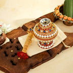 Sri Rudra Decorative Steel Paneer Dani | Grocsy