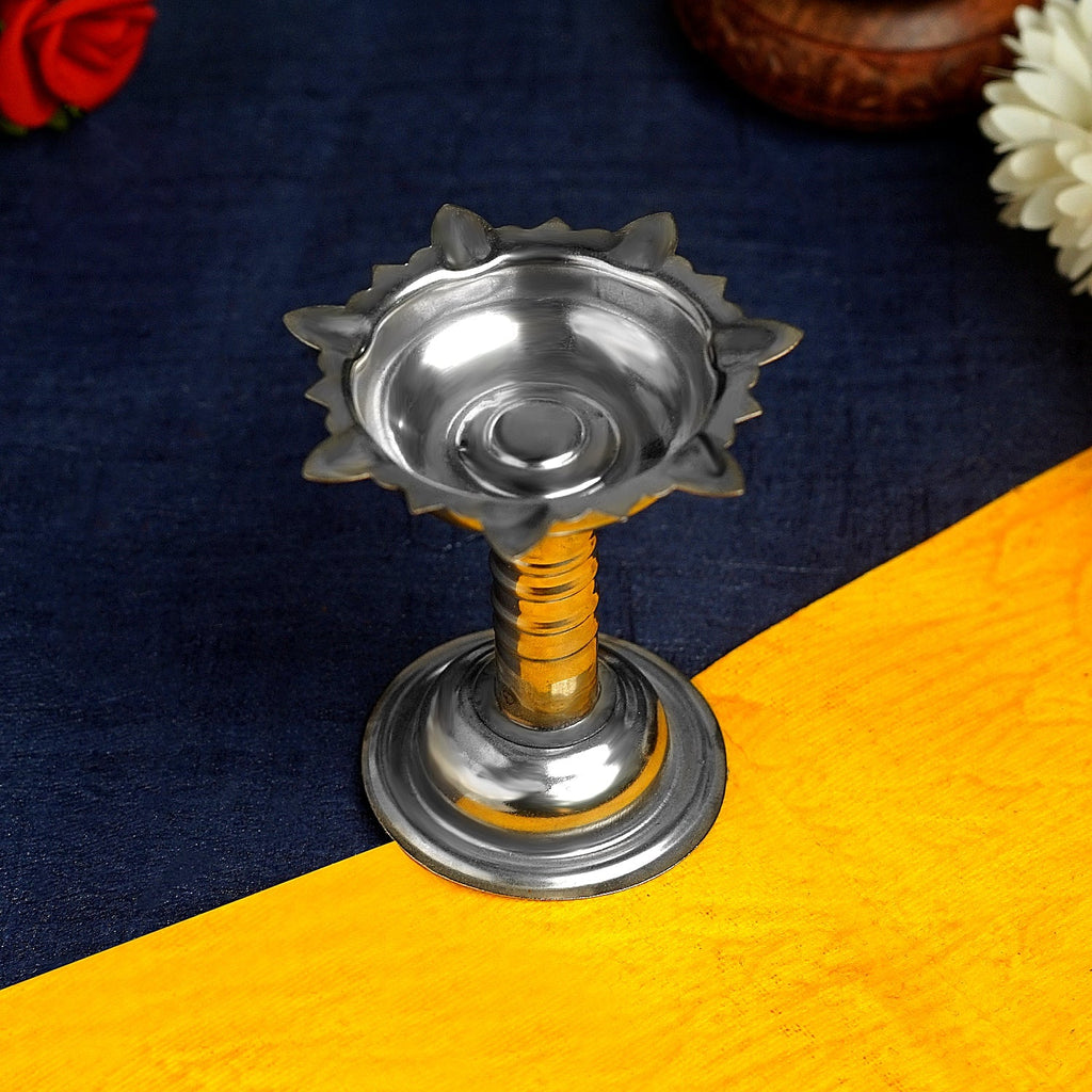 Sri Rudra Steel Diya Big (SR 01523) | Grocsy