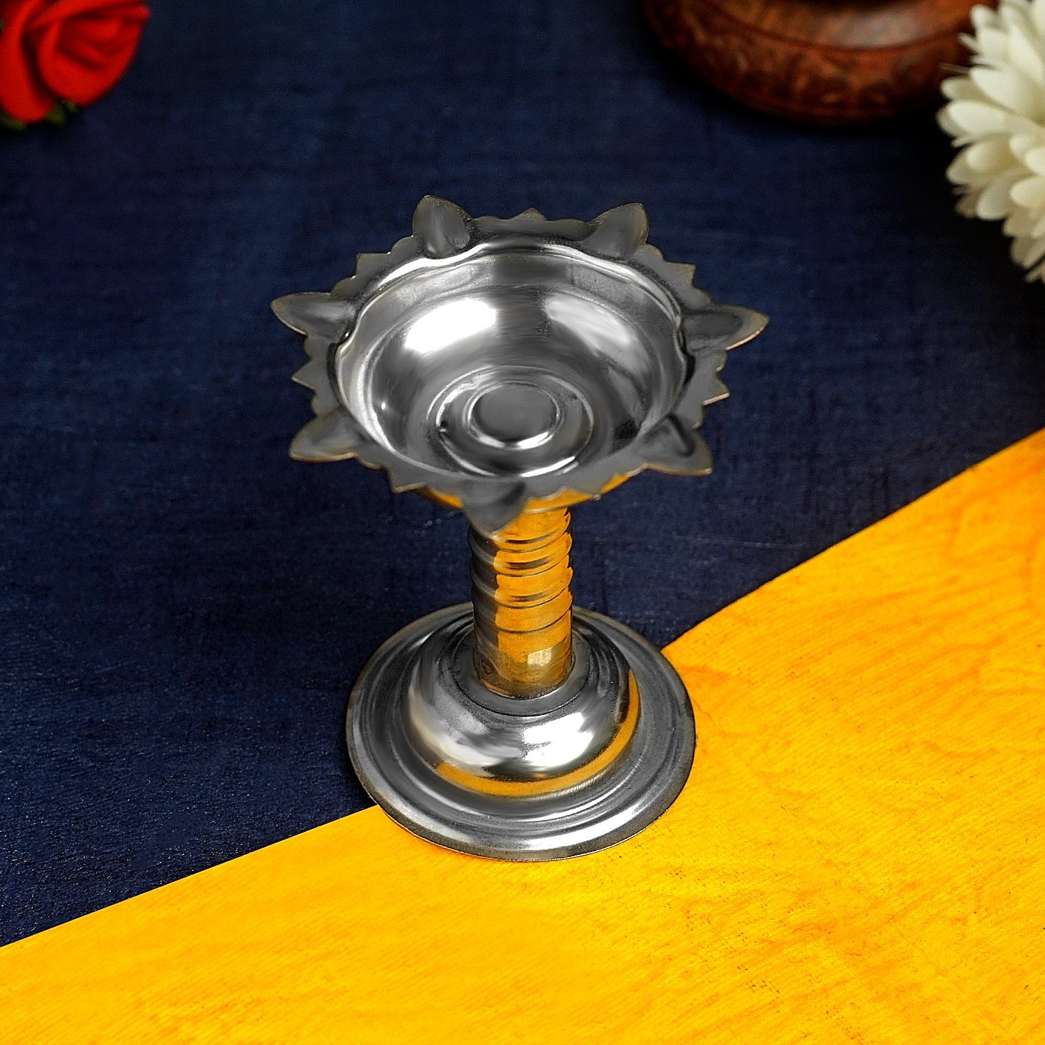 Sri Rudra Steel Diya Big (SR 01523) | Grocsy