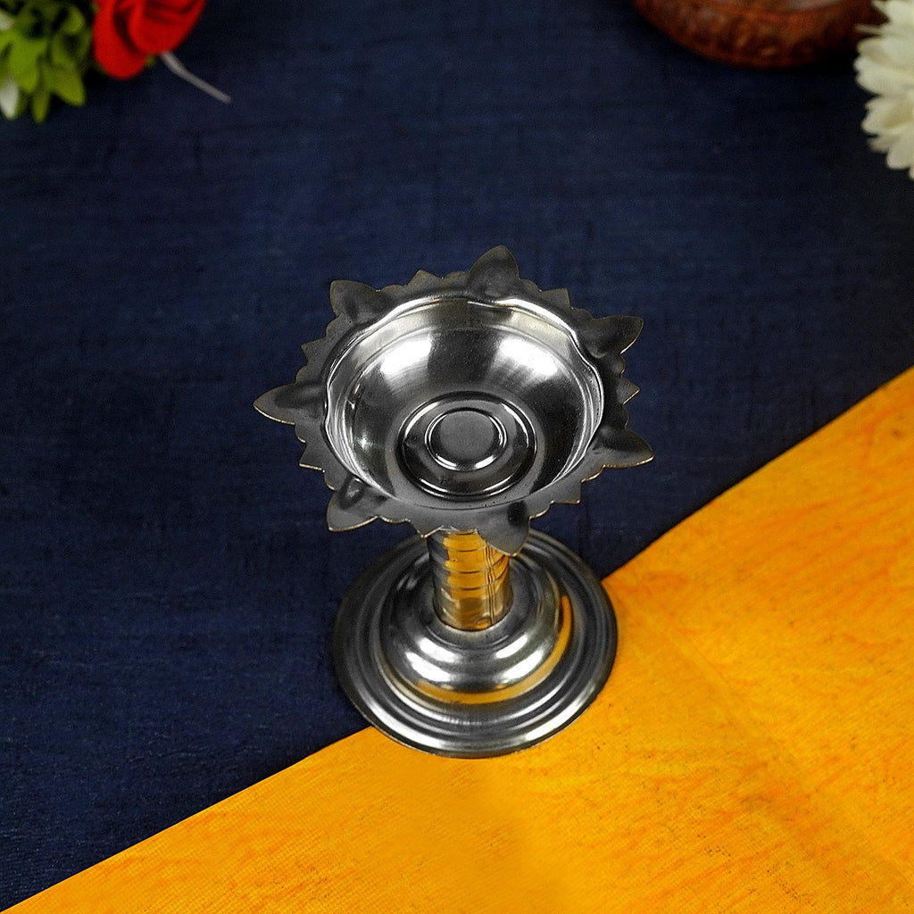Sri Rudra Steel Diya Big (SR 01523) | Grocsy