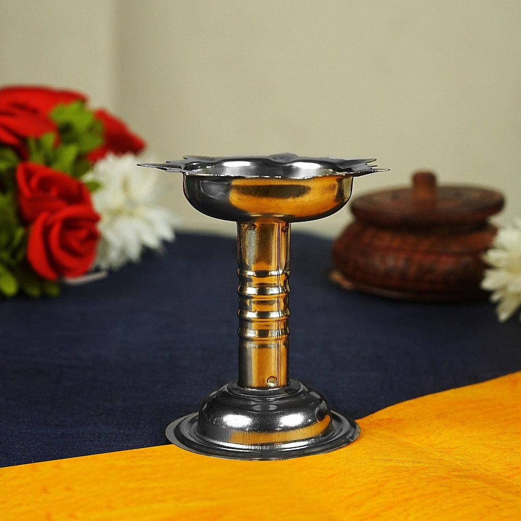 Sri Rudra Steel Diya Big (SR 01523) | Grocsy