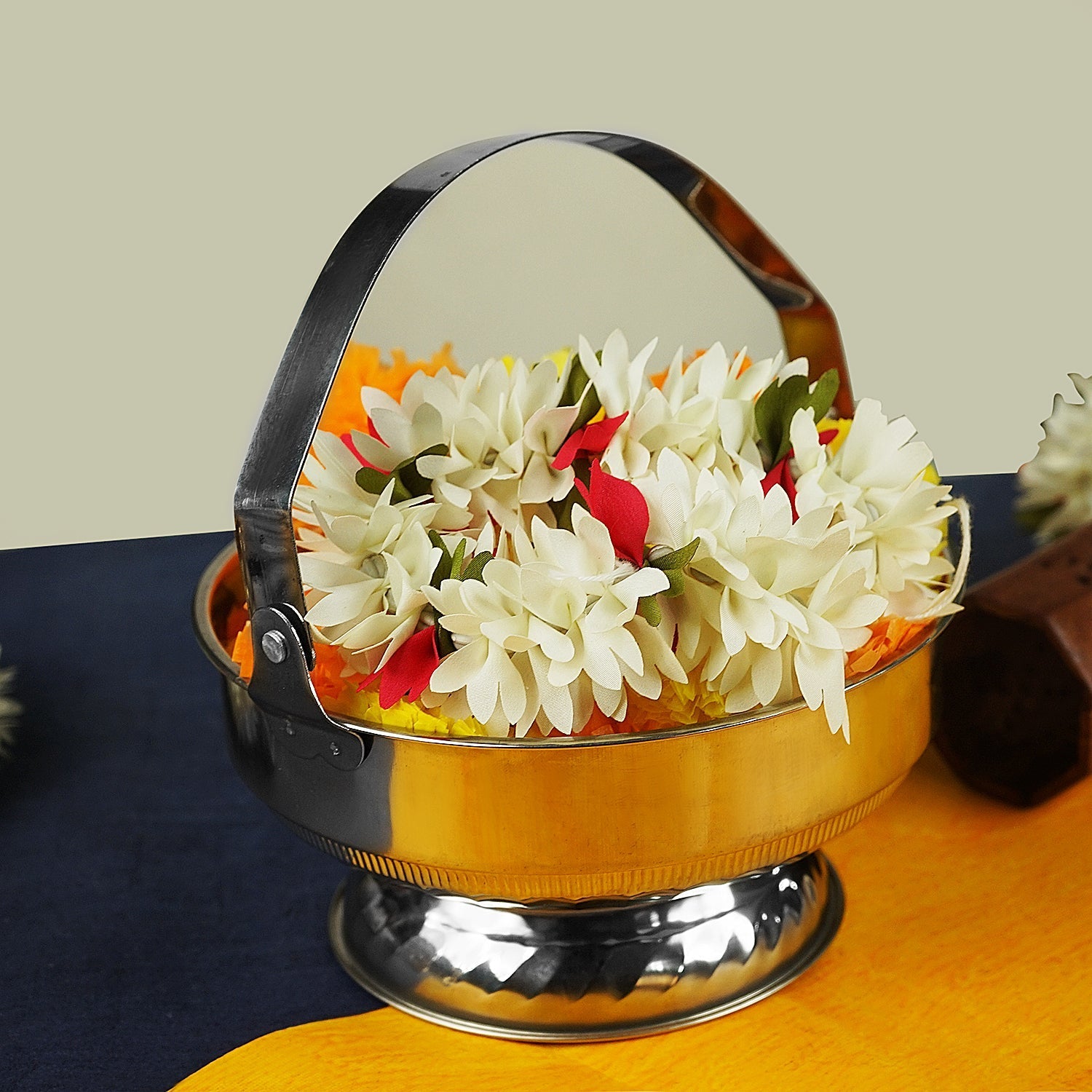 Sri Rudra Pooja Basket Small (01521) | Grocsy