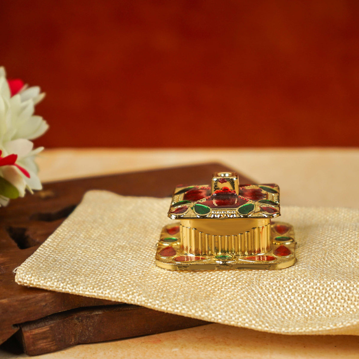 Sri Rudra Fiber Gold Kumkum Bharani (SR 01946) | Grocsy