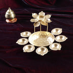 Sri Rudra Lotus Diya (SR03259) | Grocsy
