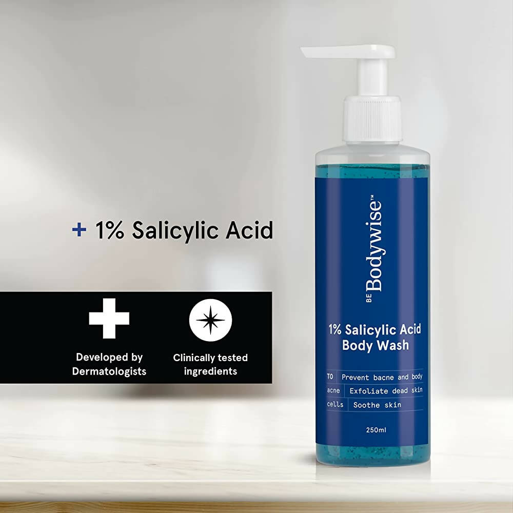 BeBodywise 1% Salicylic Acid Body Wash | Grocsy