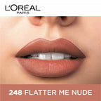 L'Oreal Paris Color Riche Moist Matte Lipstick - 248 Flatter Me Nude | Grocsy