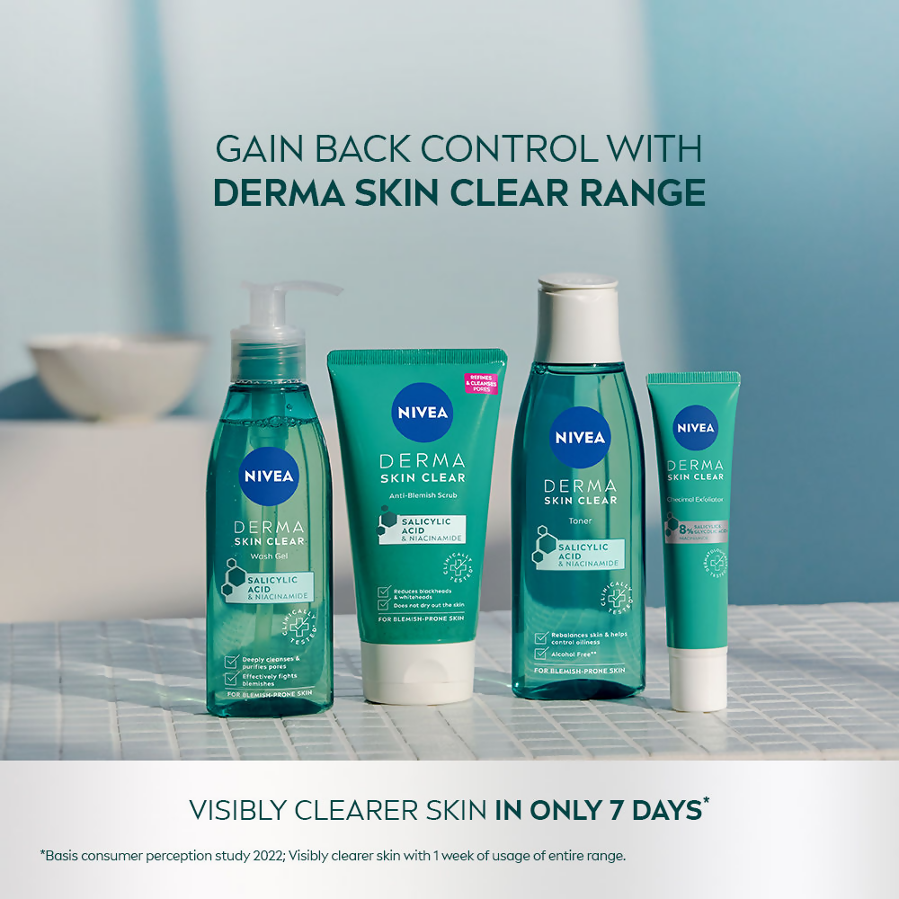 Nivea Derma Skin Clear Face Wash Gel | Grocsy