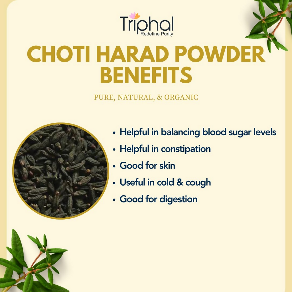 Triphal Choti Harad Churna | Grocsy