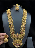 Jewel City Exquisite Gold Filigree Necklace and Earrings Set | Grocsy